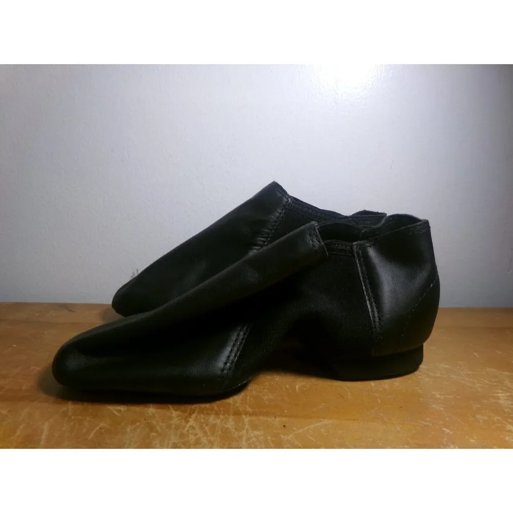 Pre-Owned Dance Jazz Shoes Leo's 5.5M Adult Slip On Leather Split Sole